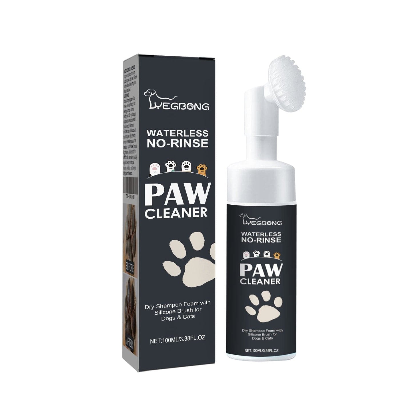 eprolo Tecnología para Mascotas Limpiador de Patas para Perros y Gatos – Higiene Rápida y Eficiente | NOCTRYX