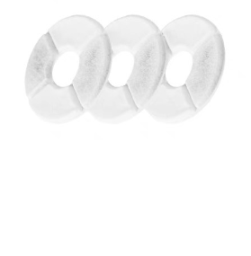 eprolo Tecnología para Mascotas Only filter element 3PCS Fuente Automática de Circulación de Agua Filtrada y Purificada | NOCTRYX