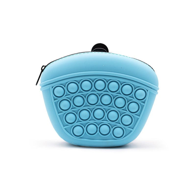 eprolo Tecnología para Mascotas pink Bolsa de Silicona para Snacks de Perro – Bolsa Portátil de Entrenamiento con Clip | NOCTRYX