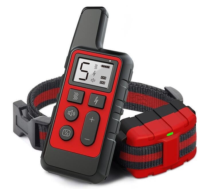 eprolo Tecnología para Mascotas Red Collar Entrenador de Perro con Control Remoto, Parada de Ladridos | Noctryx