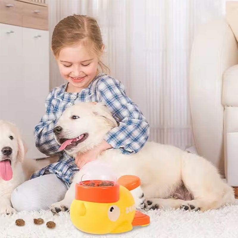 eprolo Tecnología para Mascotas Yellow Comedero Automático Inteligente para Perros | NOCTRYX