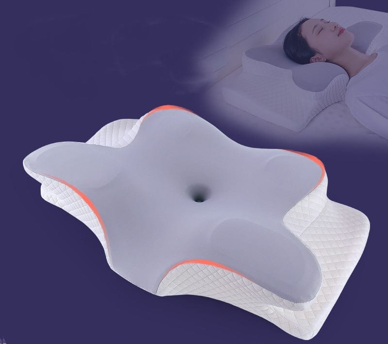 eprolo tecnologia para mejorar el sueño Almohada Cervical Ergonómica – Soporte Ortopédico para Cuello y Columna | Noctryx