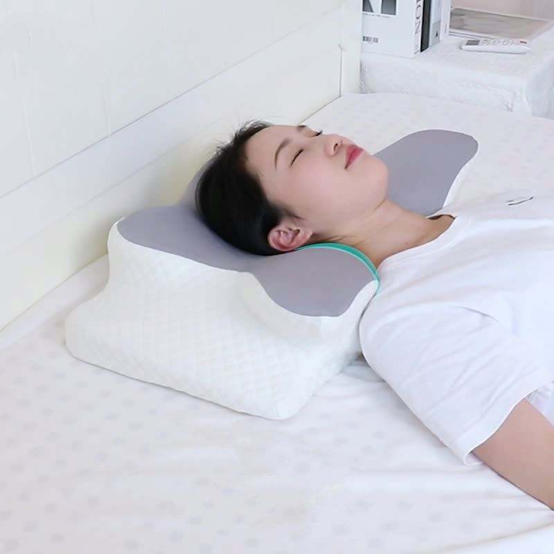 eprolo tecnologia para mejorar el sueño Almohada Cervical Ergonómica – Soporte Ortopédico para Cuello y Columna | Noctryx