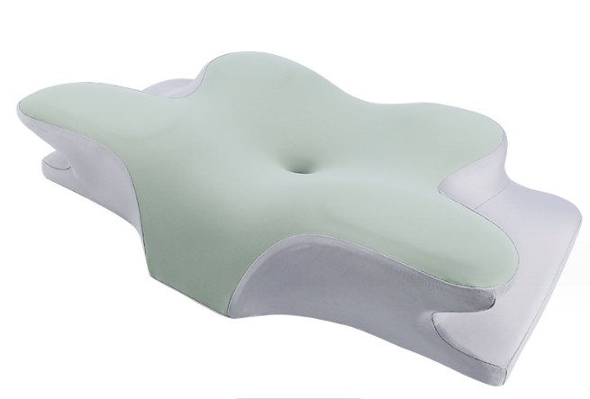 eprolo tecnologia para mejorar el sueño Light Green Almohada Cervical Ergonómica – Soporte Ortopédico para Cuello y Columna | Noctryx