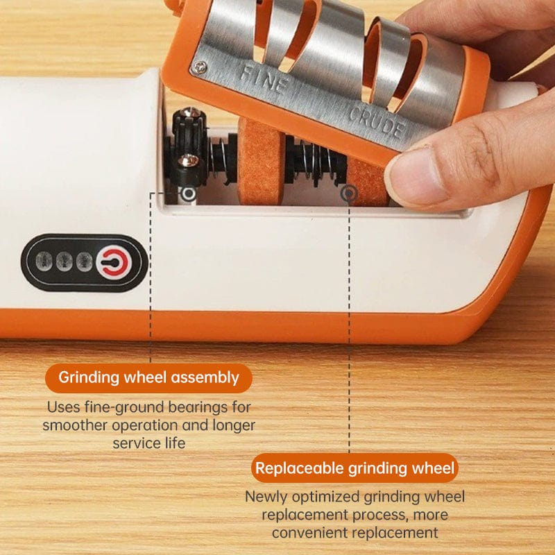 eprolo tendencias Afilador Eléctrico Automático y Compacto para Uso en Cocina | Noctryx
