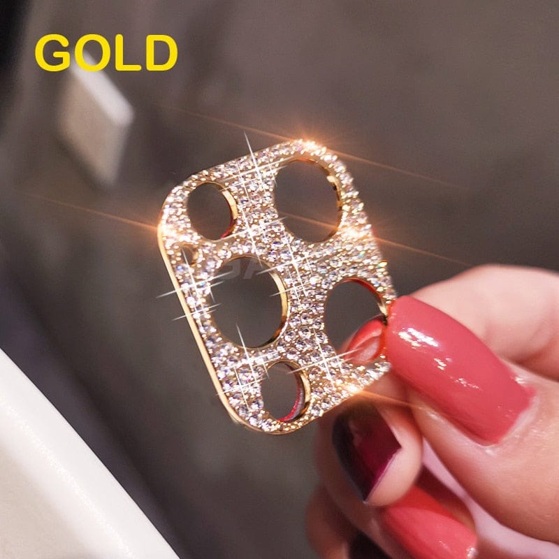 eprolo tendencias For iPhone 11 / Gold Funda 3D Diamond Brillante para iPhone – Protección y Elegancia | Noctryx