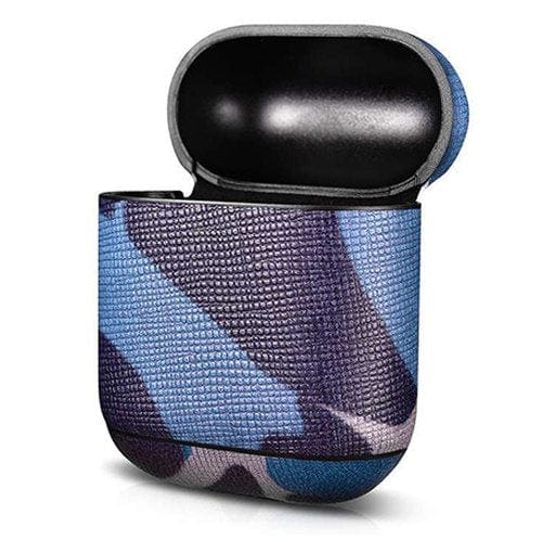 eprolo tendencias Funda de Cuero Camuflaje para AirPods, Protección Antipolvo y Estilo Único | Noctryx