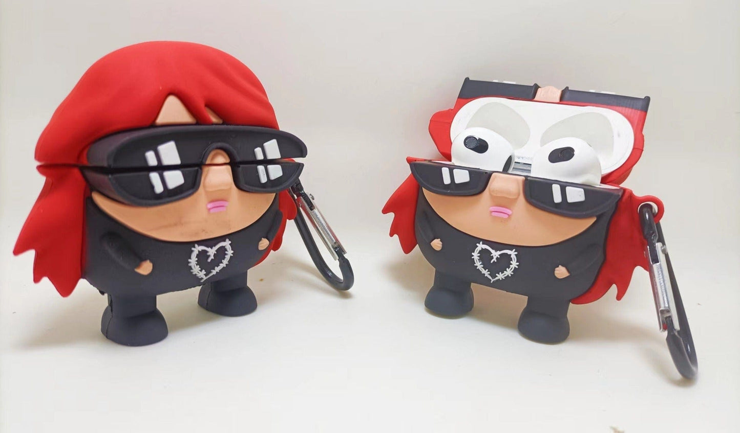 eprolo tendencias Funda Protectora de Silicona para AirPods – Diseño Gafas Creativas | Noctryx