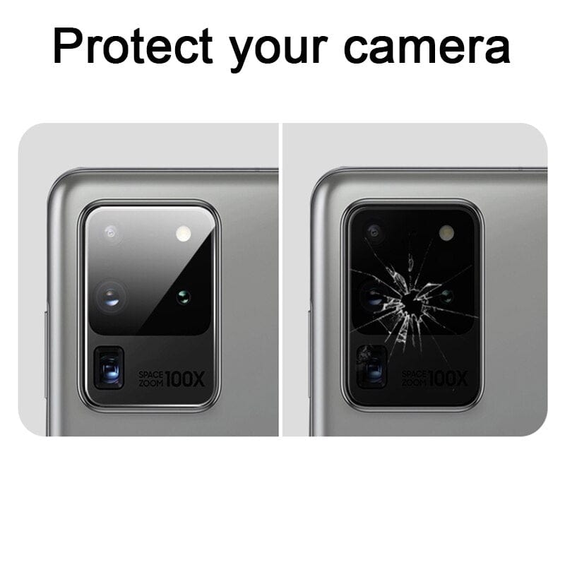 eprolo tendencias Protector Lente Cámara HD de Vidrio Templado para Samsung Galaxy S20 Ultra / S20+ / S20 | Noctryx