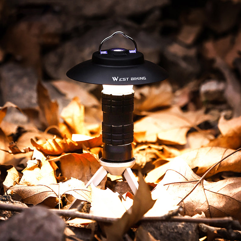 Lámpara de Camping Tipo Faro | LED Portátil con Succión Magnética para Emergencias