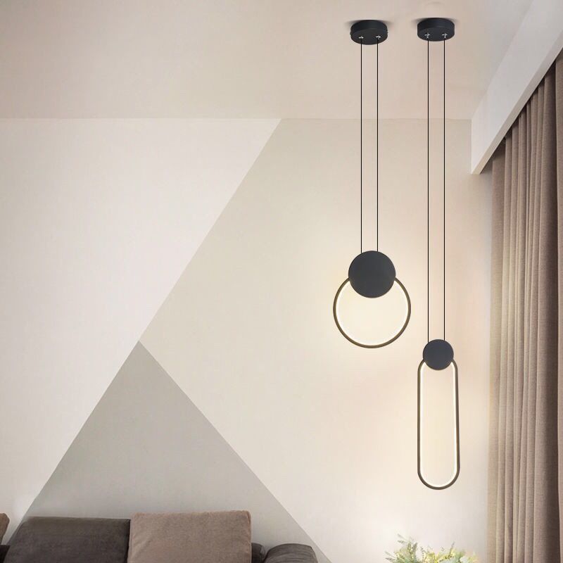 Lámpara LED Geométrica  Diseño Creativo Creando Espacios Modernos