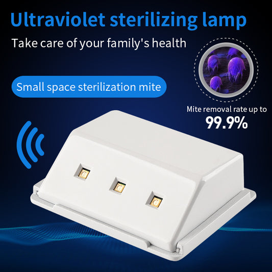 Lámpara de Esterilización UV  Recargable, Ozonización y Eliminación de Ácaros