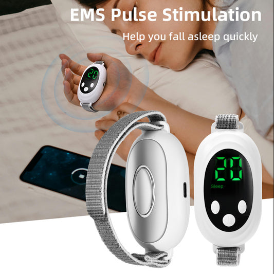 Ayuda de Sueño Portátil con Pulso – Alivio para el Insomnio y Descanso Instantáneo