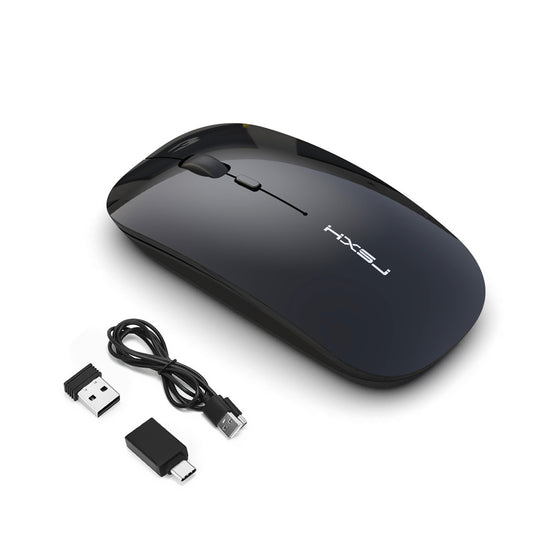 Mouse Inalámbrico M60 Recargable, Silencioso y Ultra Preciso