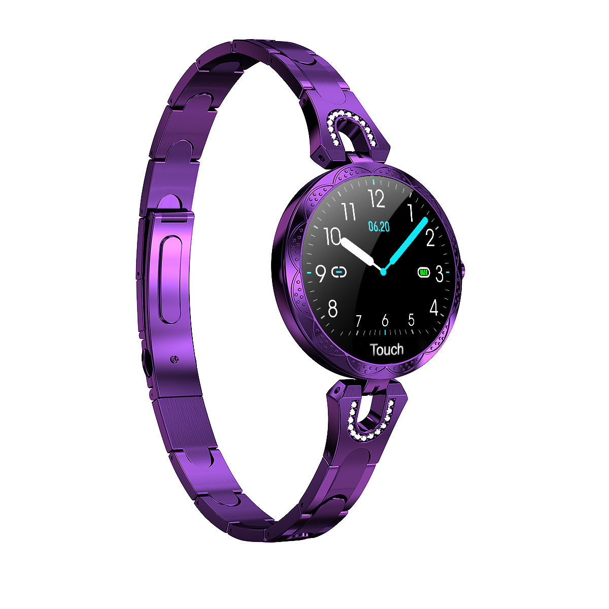 Smartwatch para Mujeres. Resistente al Agua, Monitor de Frecuencia Cardíaca y Diseño muy Elegante