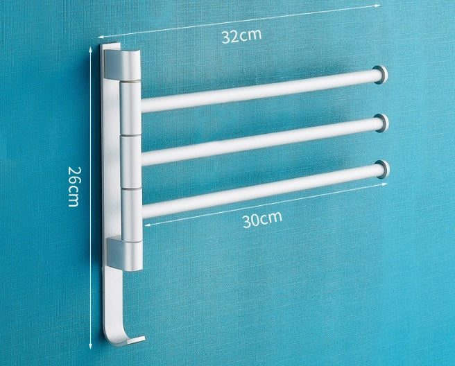 Toallero Multi-barra  Diseño Ajustable, Resistente y Ahorro de Espacio