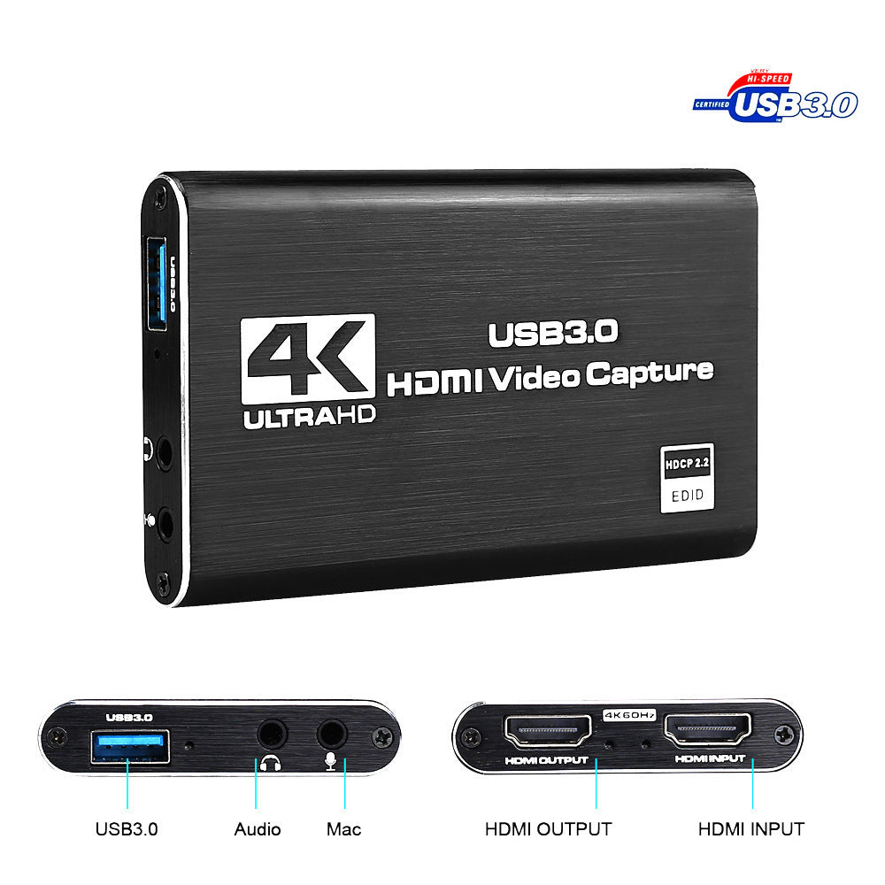 Tarjeta de Captura HDMI 4K – Grabación y Streaming en Alta Definición