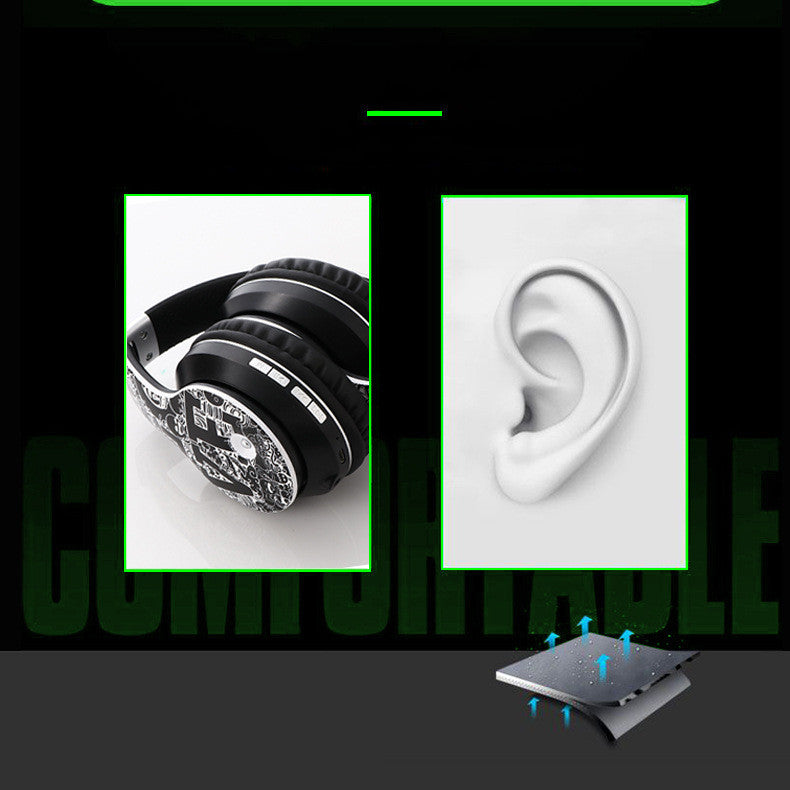 Auriculares Bluetooth Inalámbricos  Sonido Potente & Batería de Larga Duración
