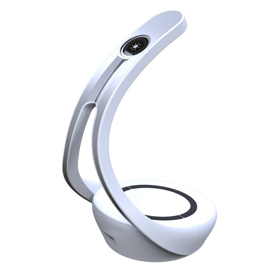 Lámpara LED Inteligente con Carga Inalámbrica  Altavoz Bluetooth & Diseño Moderno