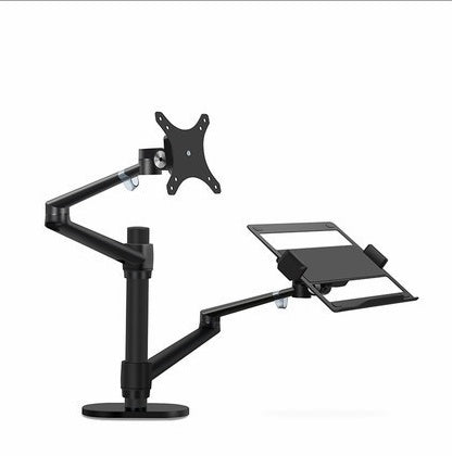 Soporte Ergonómico de Aluminio para Laptop y Monitor – Ajuste Total y Diseño Multifuncional