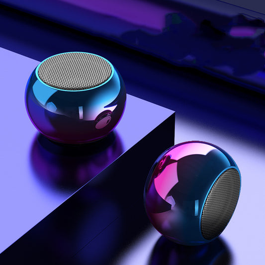 Altavoz Bluetooth M3  Sonido 3D, Graves Potentes y Luces LED Electrochapadas