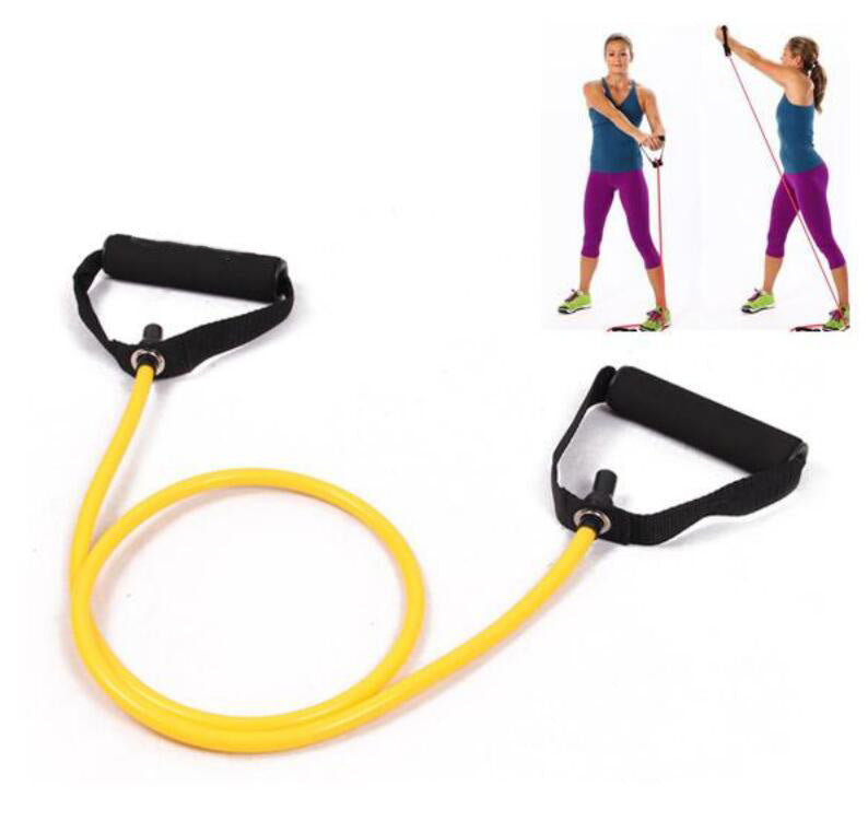 Bandas de Resistencia 120cm | Cuerda Elástica para Yoga, Pilates y Entrenamiento