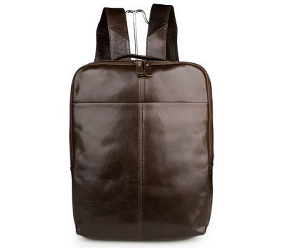 Mochila de Cuero Genuino – Estilo y Protección para tu Laptop