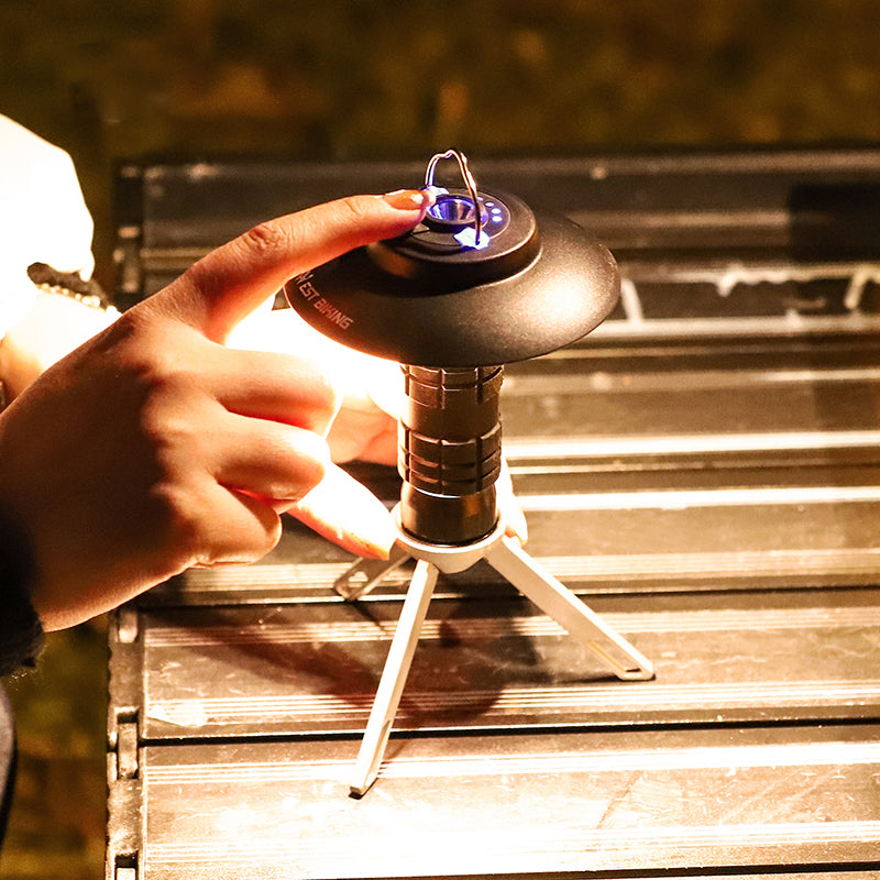 Lámpara de Camping Tipo Faro | LED Portátil con Succión Magnética para Emergencias