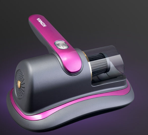 Aspirador de Ácaros con Luz UV  Inalámbrico, Esterilización y Potencia de Succión