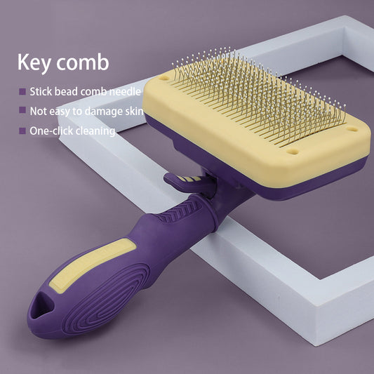 Peine Automático para Gatos  Remoción de Pelo y Nudos sin Esfuerzo