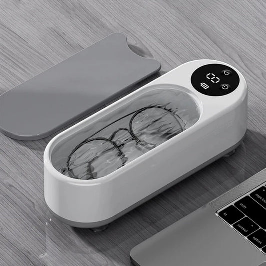 Máquina de Limpieza Ultrasónica  Ideal para Joyas, Gafas. Estaras mas seguro.