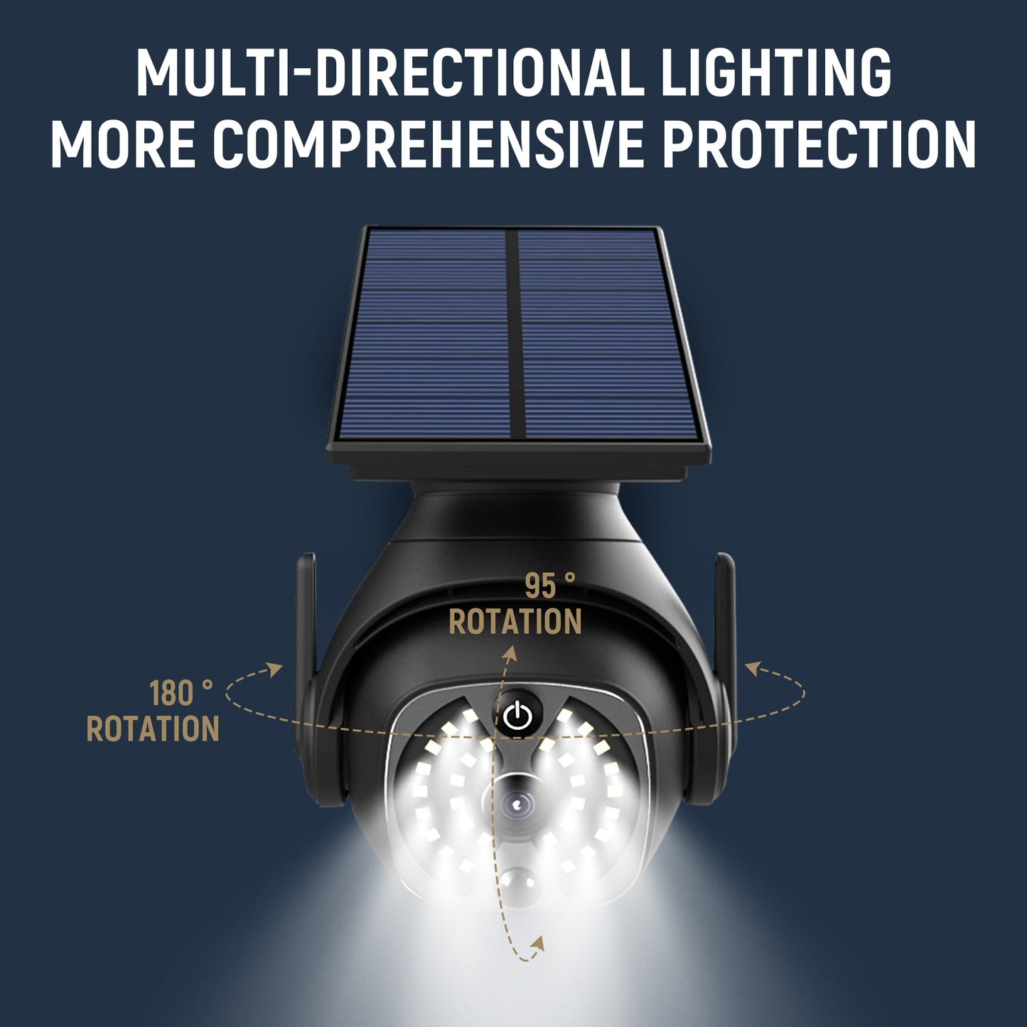 Luces Solares para Exteriores Sensor de Movimiento, Impermeables y Eficientes