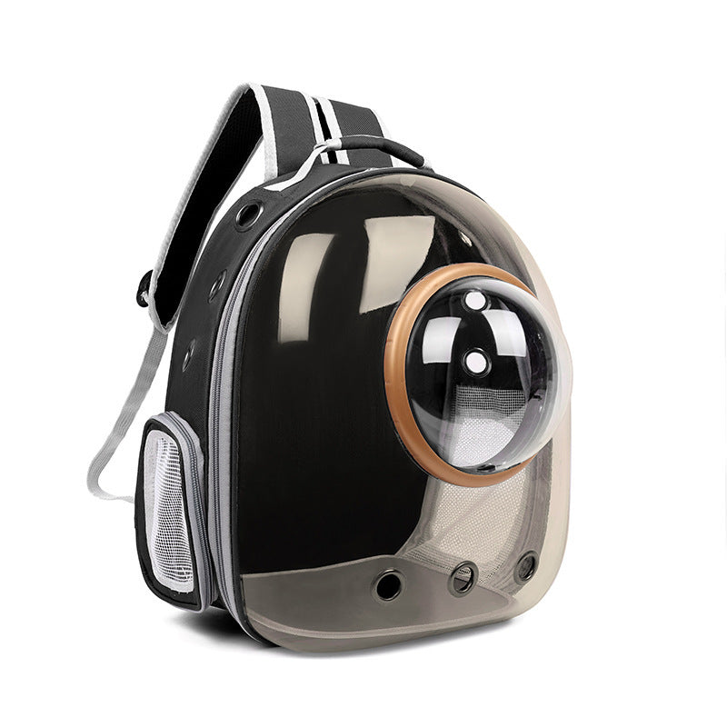 Bolso de Hombro Transparente para Gatos | Mochila Espacial Portátil para Mascotas