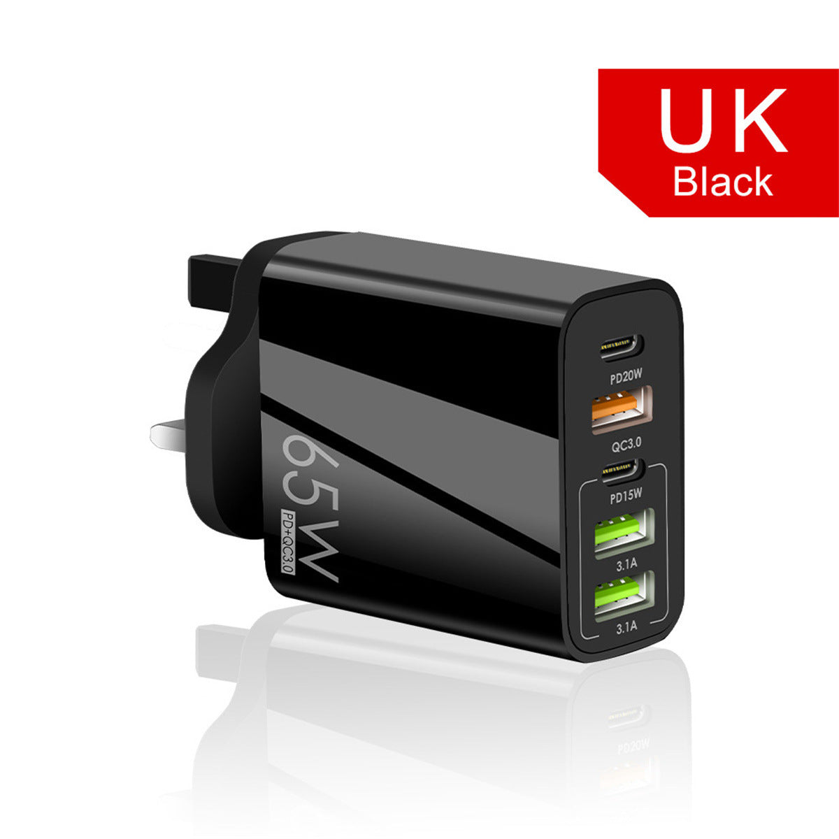 Cargador Rápido PD65W: Potencia y Eficiencia para Dispositivos Móviles