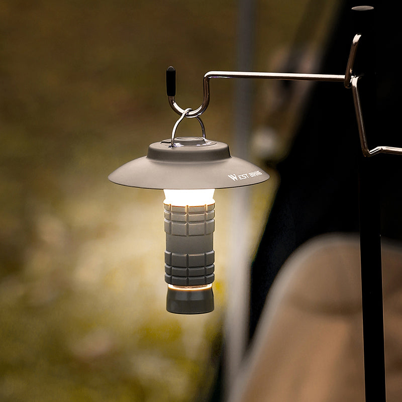 Lámpara de Camping Tipo Faro | LED Portátil con Succión Magnética para Emergencias