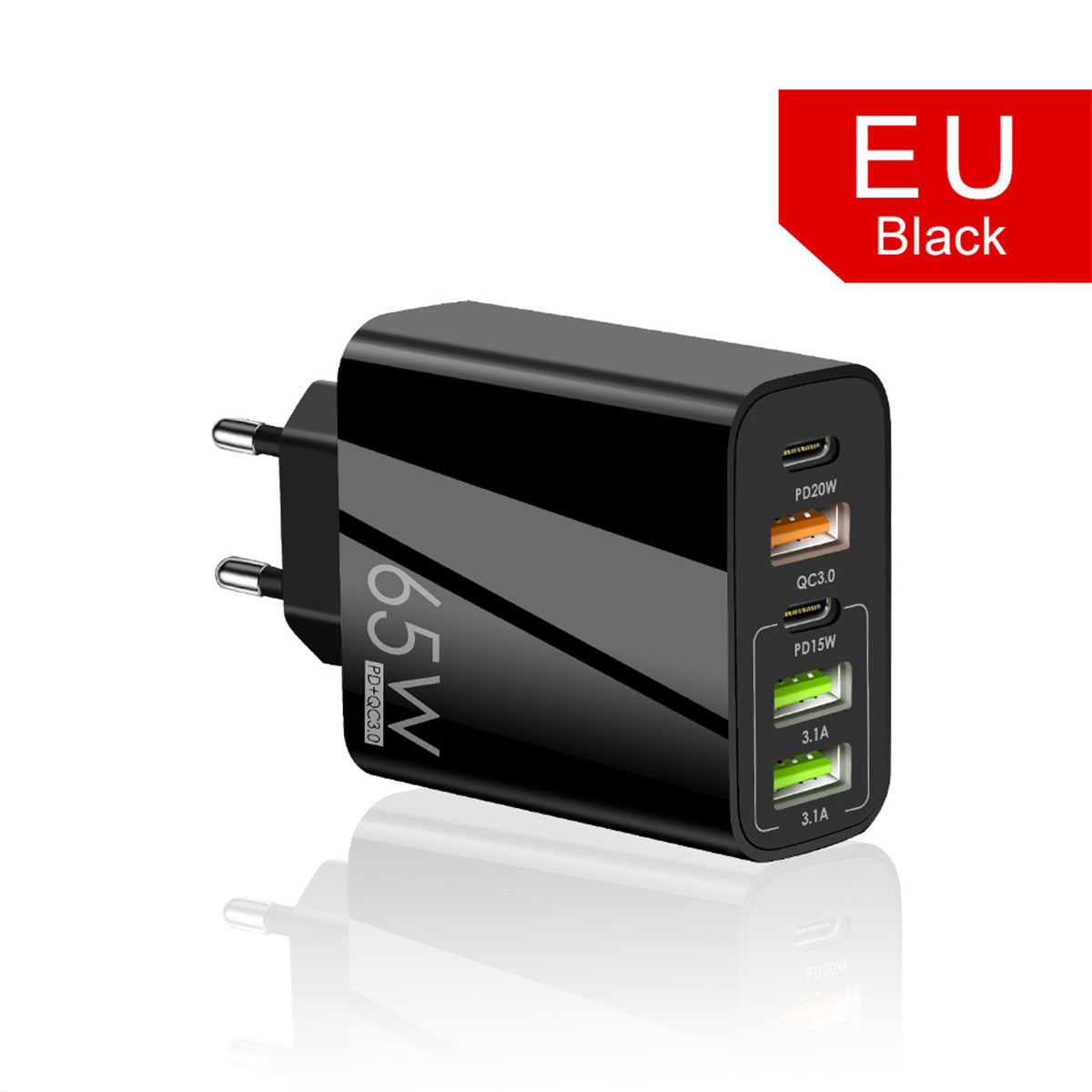Cargador Rápido PD65W: Potencia y Eficiencia para Dispositivos Móviles