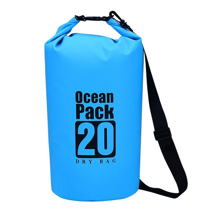 Bolsa Impermeable 5L/10L/20L | Mochila Kayak, Camping y Deportes Acuáticos