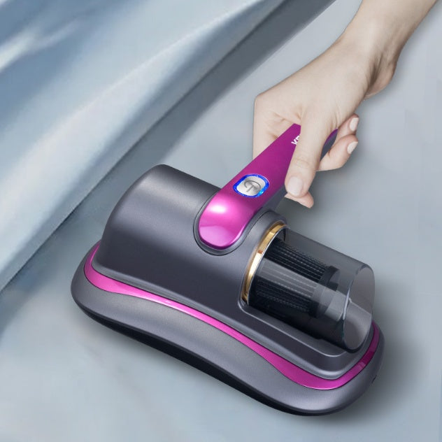 Aspirador de Ácaros con Luz UV  Inalámbrico, Esterilización y Potencia de Succión