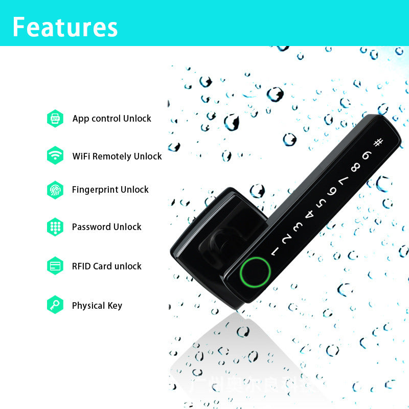 Cerradura Inteligente Bluetooth & Huella Digital  Seguridad Moderna para Habitaciones