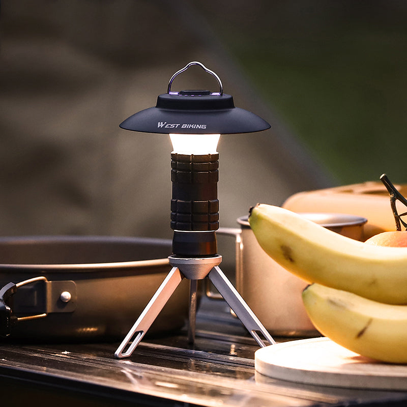 Lámpara de Camping Tipo Faro | LED Portátil con Succión Magnética para Emergencias
