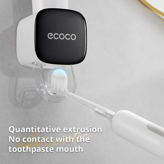Dispensador Automático de Pasta de Dientes  Montado en Pared, Antipolvo y Multifuncional.