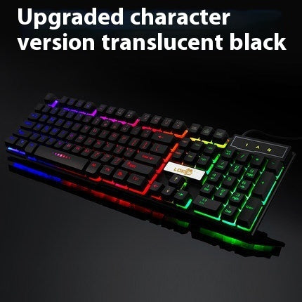 Teclado Gaming con Iluminación LED  Cable USB, Diseño Ergonómico y Respuesta Rápida