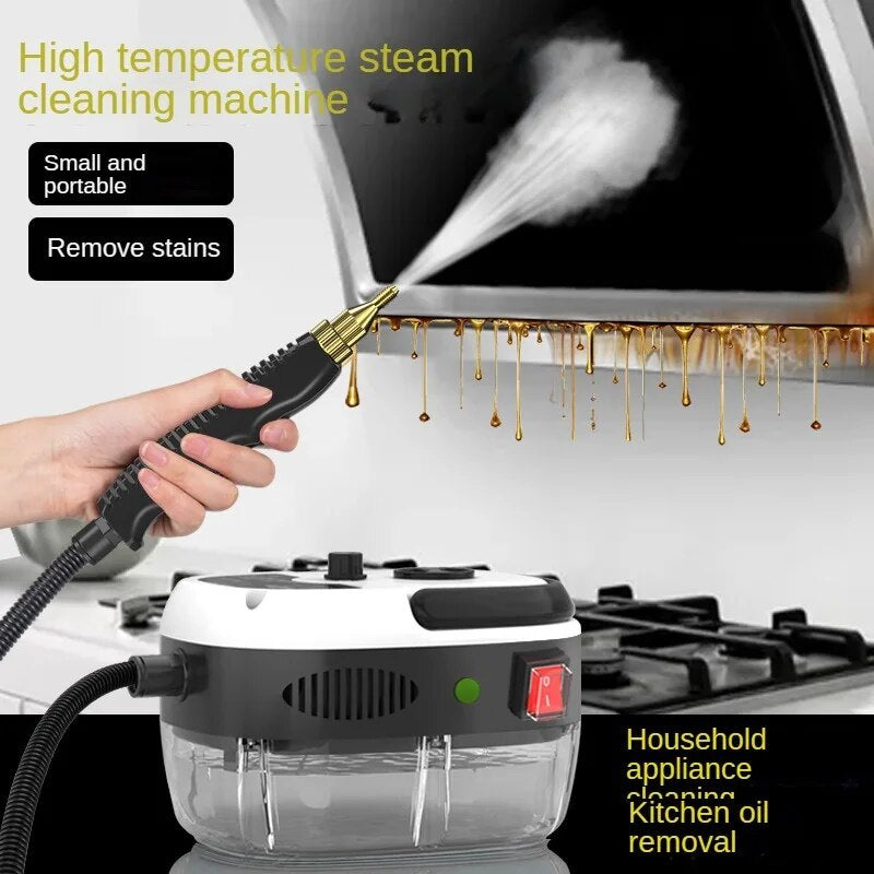 Limpiador a Vapor de Alta Temperatura, Eliminación de Grasa y Suciedad en Cocinas y Aire Acondicionado