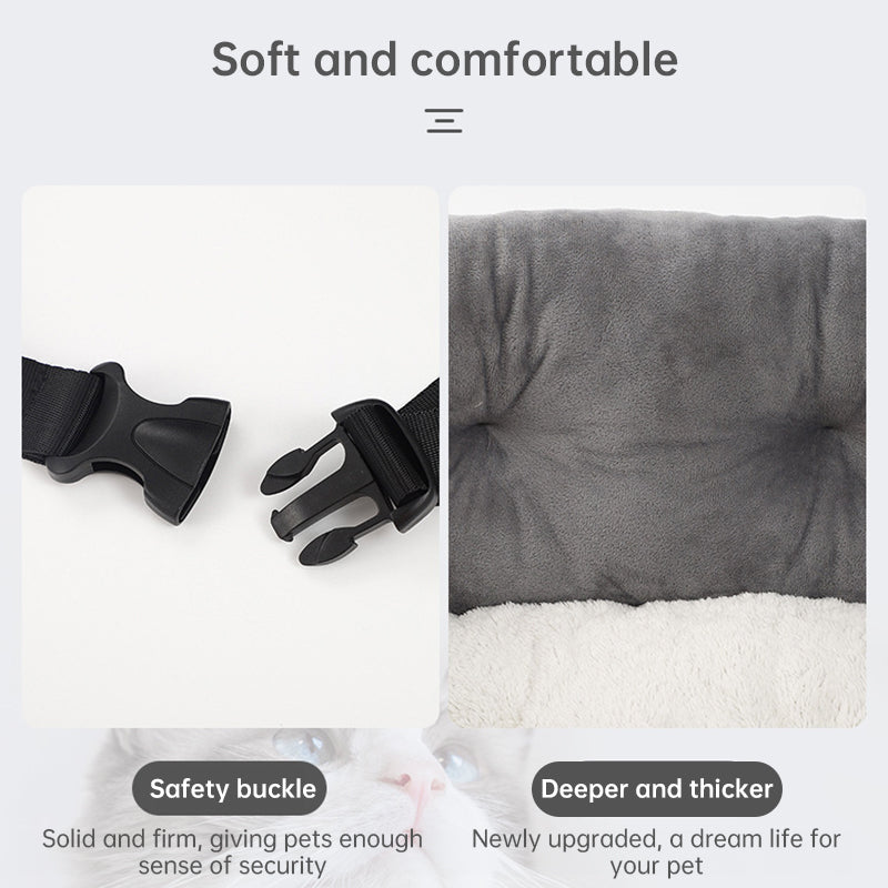 Asiento Plegable para Transportar Seguro a tus amigos inseparables: Mi Perro, Mi Gato