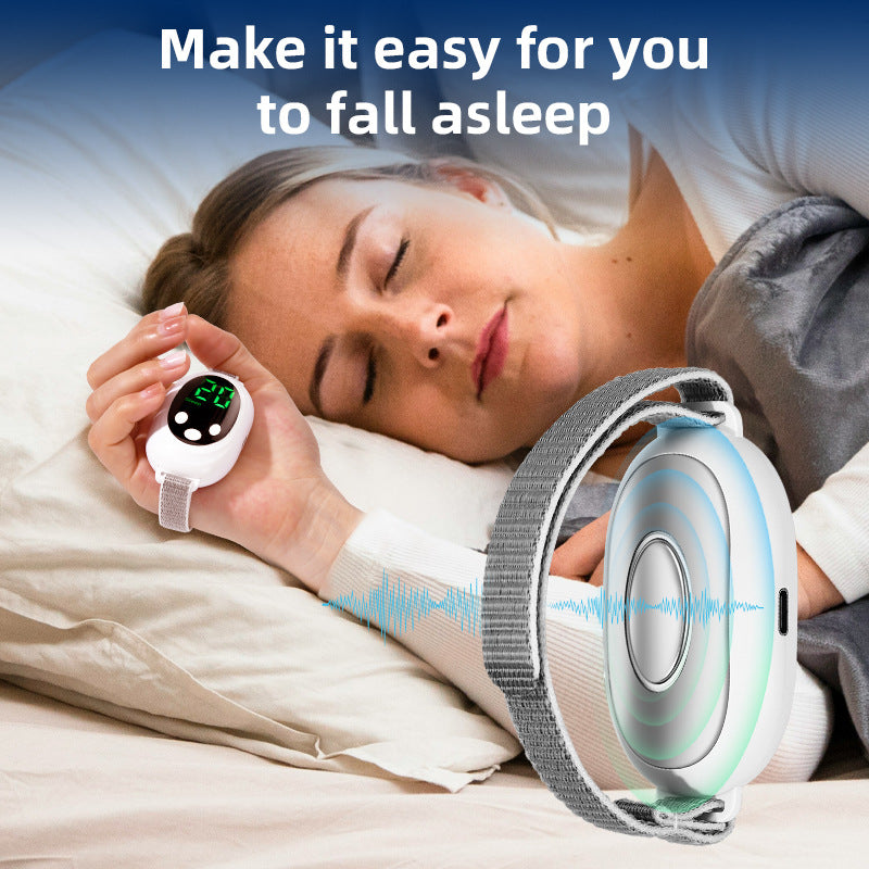 Ayuda de Sueño Portátil con Pulso – Alivio para el Insomnio y Descanso Instantáneo