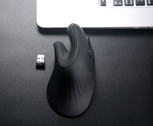 Mouse Vertical Inalámbrico – Ergonomía y Precisión Ajustable