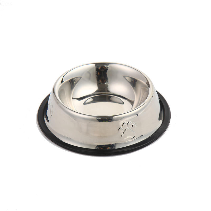 Tazón Antideslizante de Acero Inoxidable para Perros  Durabilidad y Comodidad