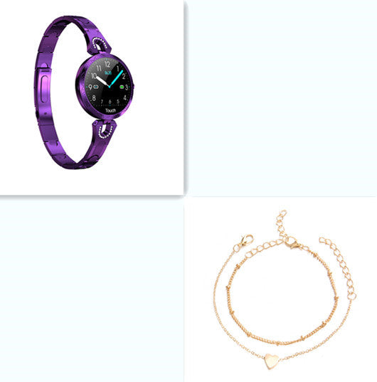 Smartwatch para Mujeres. Resistente al Agua, Monitor de Frecuencia Cardíaca y Diseño muy Elegante