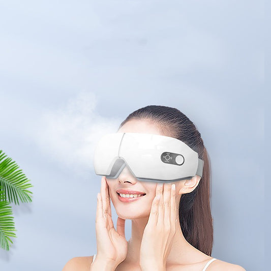 Masajeador de Ojos Inteligente  Presión de Aire, Terapia de Calor y Relajación Profunda