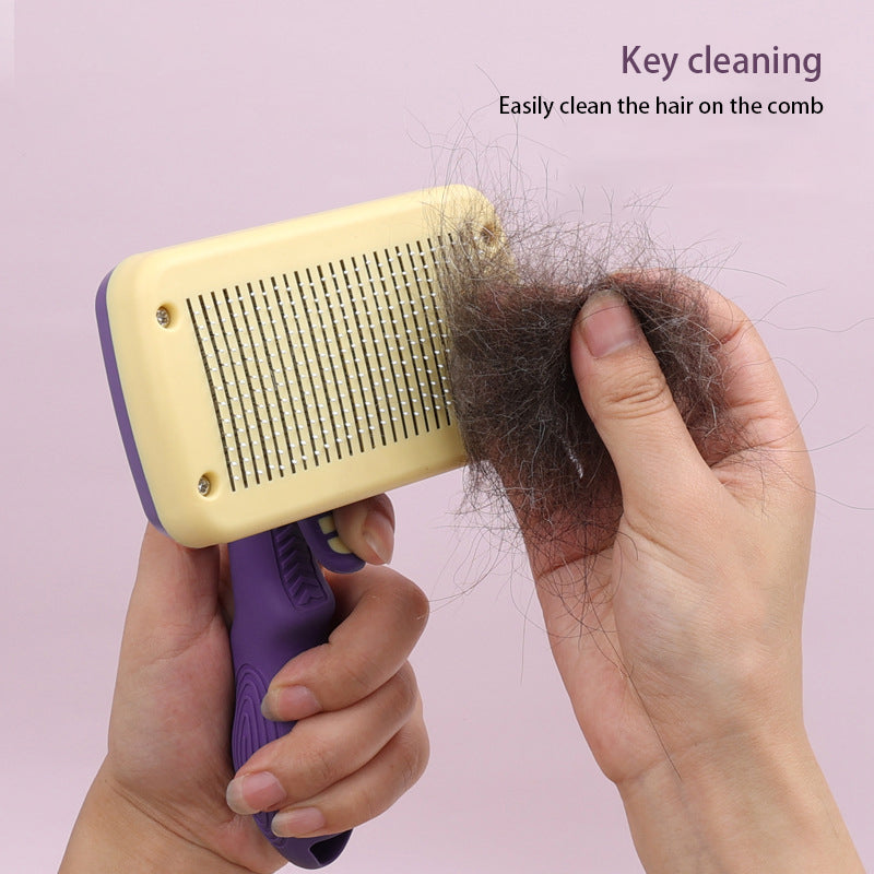 Peine Automático para Gatos  Remoción de Pelo y Nudos sin Esfuerzo